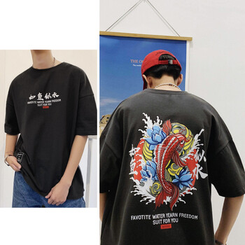 C2潮朝（C2CHAOCHAO） 短袖 男士T恤 深灰 