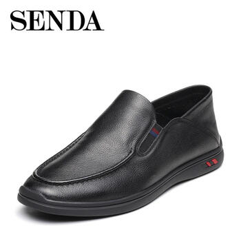 森達（SENDA）男士黑色(寬) 39