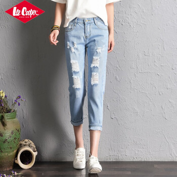 Lee Cooper  哈倫褲 女 七分褲 牛仔褲