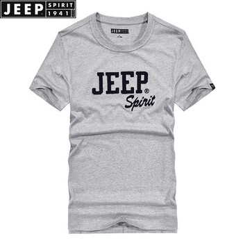 Jeep 短袖 男士T恤 1026灰色 