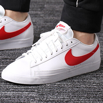 耐克（NIKE）板鞋BQ7460-101/開(kāi)拓者 金標(biāo)小白鞋 