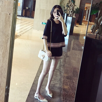 時尚九分休閑褲，微胖女生的福音