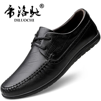 富貴鳥男士黑色 1898系帶 40