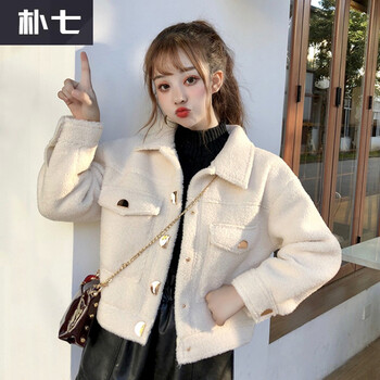 元素,外套,毛絨,新款,短款,流行,趨勢,秋冬,樣式