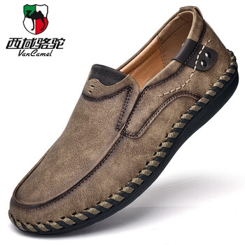 西域駱駝（VANCAMEL）男士卡其8807 