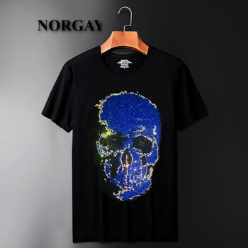 諾爾蓋（NORGAY） 短袖 男士T恤 8698黑色 