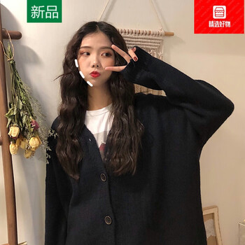 寬松針織衫，微胖妹子的顯瘦秘籍