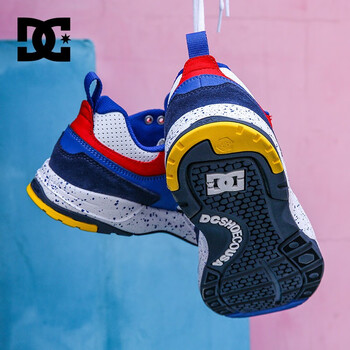 Dcshoecousa板鞋藍(lán)白夾色-XKBR 