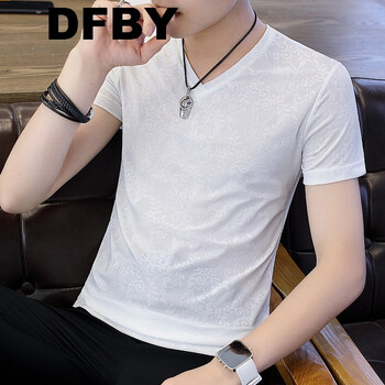 DFBY 短袖 男士T恤 2117白色 