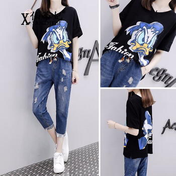 減齡破洞牛仔褲，穿出青春活力