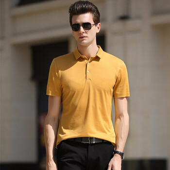 葛帆布先生 短袖 男士T恤 黃色 