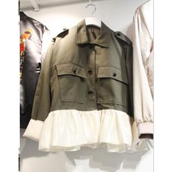 翻領(lǐng)長(cháng)袖外套，打造個(gè)性女神