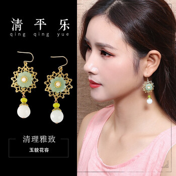 百搭琉璃耳環(huán)