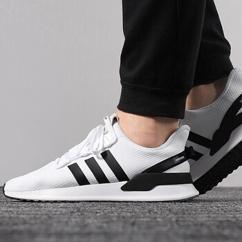 阿迪達(dá)斯（adidas）跑步鞋EE7344/黑白 