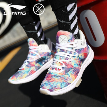 李寧（LI-NING）籃球鞋颯繆2基礎白/微晶灰 