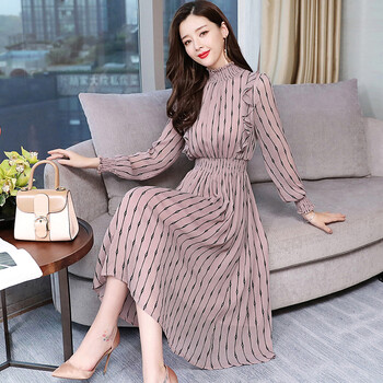 優(yōu)雅長袖裙，打造性感小仙女