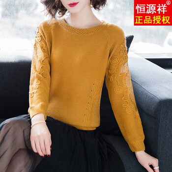 女士系帶針織衫，微胖妹子的福音