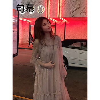 紗裙卡其