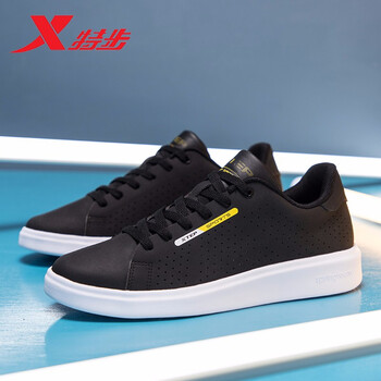 特步（XTEP）板鞋黑黃 44，45，39，40，41，42，43