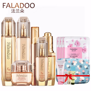 法蘭朵（FALADOO）套裝/禮盒控油平衡，細致毛孔，舒緩鎮(zhèn)靜，抗皺，提拉緊致，保濕，補水，深層清潔