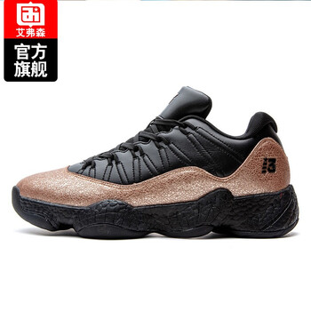 艾弗森籃球鞋黑色金色 