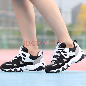斯凱奇（SKECHERS）跑步鞋99999693/BKW 
