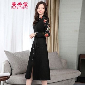 蔓秀蒙（MANXIUMENG）   連衣裙