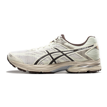 亞瑟士（asics）跑步鞋白色/棕色 40