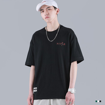 FIVEMACKCOCO 短袖 男士T恤 黑色 