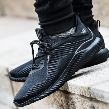 阿迪達(dá)斯（adidas）跑步鞋CQ0781/黑色 