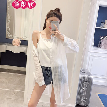 翻領長袖外套，微胖妹子的青春風