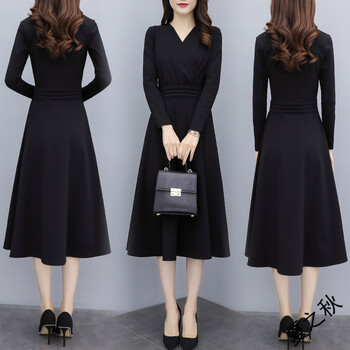 修身長(cháng)袖裙，打造優(yōu)雅小仙女