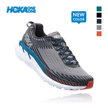 HOKA ONE ONE跑步鞋霜嚴(yán)灰 / 烏黑色 