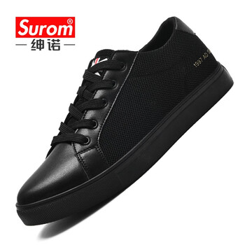 紳諾（SUROM）男士黑色-網(wǎng)面款 41