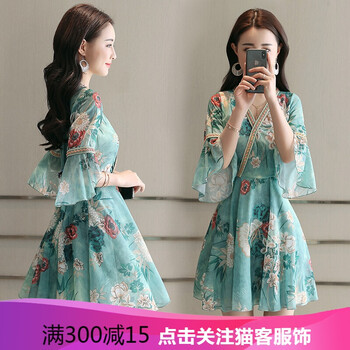 純色雪紡袖裙，打造優(yōu)雅小仙女