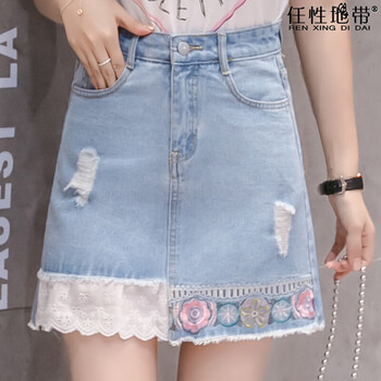粗跟絲絨半身裙，微胖妹子的福音