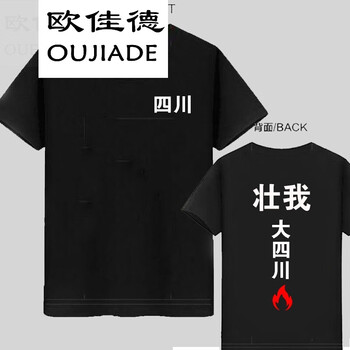 歐佳德（OUJIADE） 短袖 男士T恤 大四川 