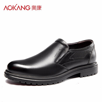 奧康（Aokang）男士黑色193110027 37
