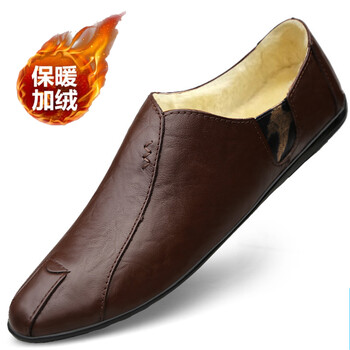 卡地客（KADIKE）男士暗棕色加絨 40