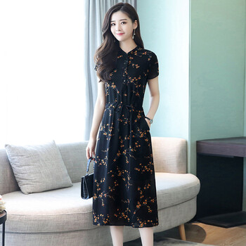 清新復(fù)古連衣裙，打造優(yōu)雅小仙女