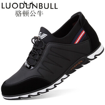 駱頓公牛（LUODUNBULL）男士30375黑色-不加絨 41