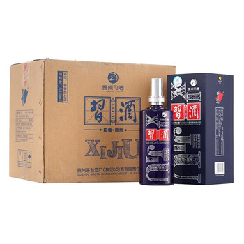 習酒53度375mL-500mL，單瓶500ml 醬香型，醬香