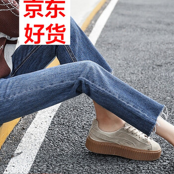 腿粗牛仔褲，微胖妹子都愛穿搭