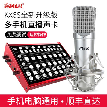 客所思  桌面式 麥克風(fēng) 搭配愛(ài)秀RS-9B電容麥克風(fēng)套裝