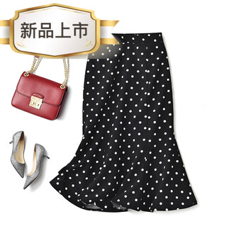 時尚高腰半身裙，穿出優(yōu)雅女神范