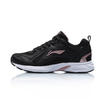 李寧（LI-NING）跑步鞋標(biāo)準(zhǔn)黑/玫瑰金 