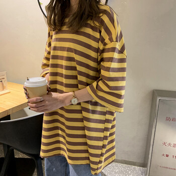 減齡條紋連衣裙，微胖妹子的福音