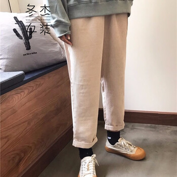 高腰闊腿褲，拯救你的小缺陷