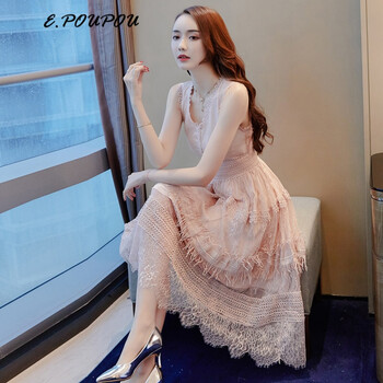 氣質蕾絲裙，讓你變身女王范