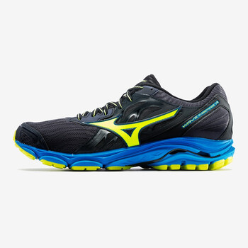 美津濃（MIZUNO）跑步鞋藍灰/黑/藏青 41